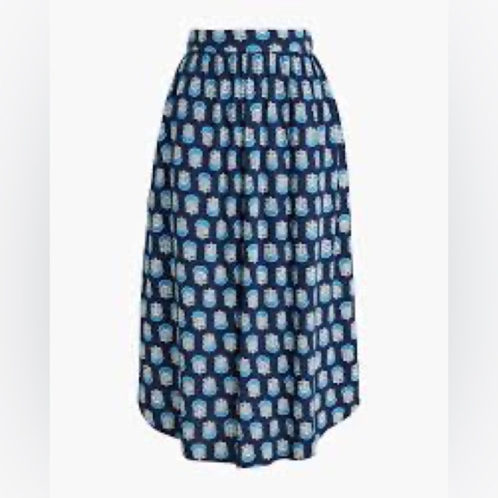 J.Crew Midi Skirt with Flounce Hem